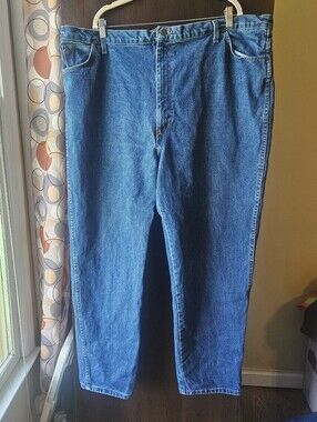Unifirst Classic Men's Blue Denim Jeans Size 48×32